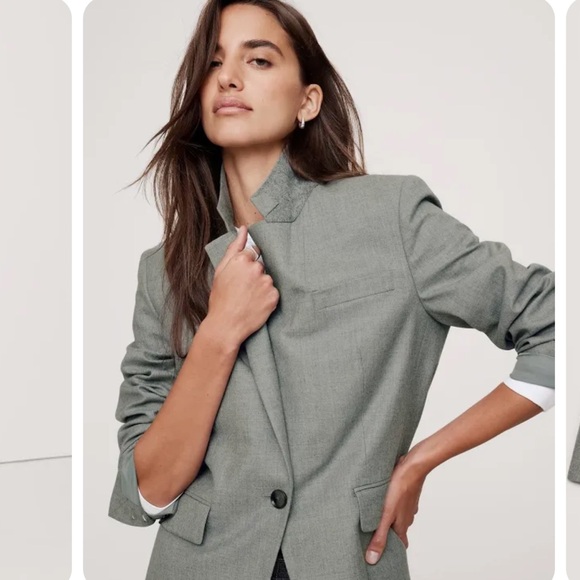 Banana Republic Jackets & Blazers - Banana Republic Women's Siena Slim Italian Wool Blazer